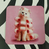 Cat In Curlers Coaster