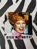 Kiss My Grits Coaster