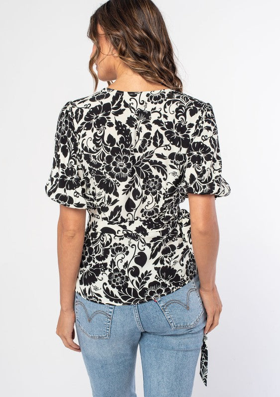Found You Wrap Blouse