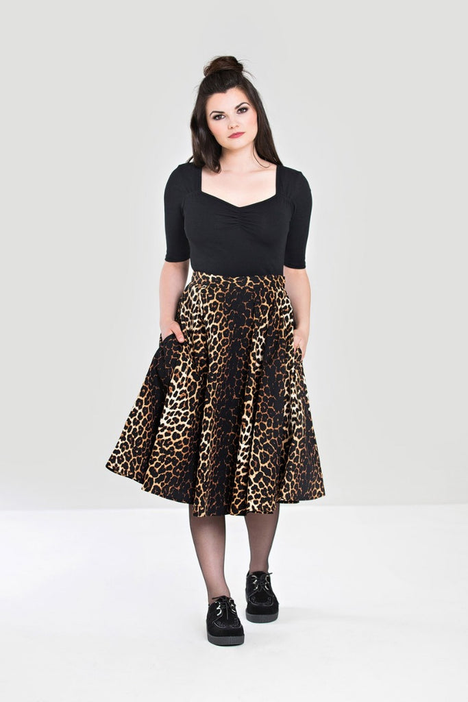 Pantera Leopard Skirt