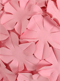 Vintage Style Floral Swim Cap: Pink