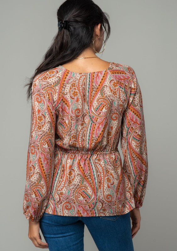 Perfect Paisley Blouse