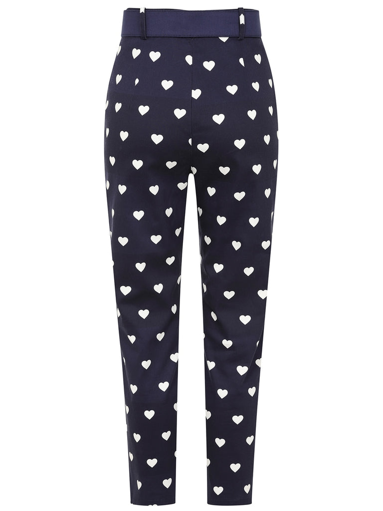 Ahoy Hearts Cigarette Pants