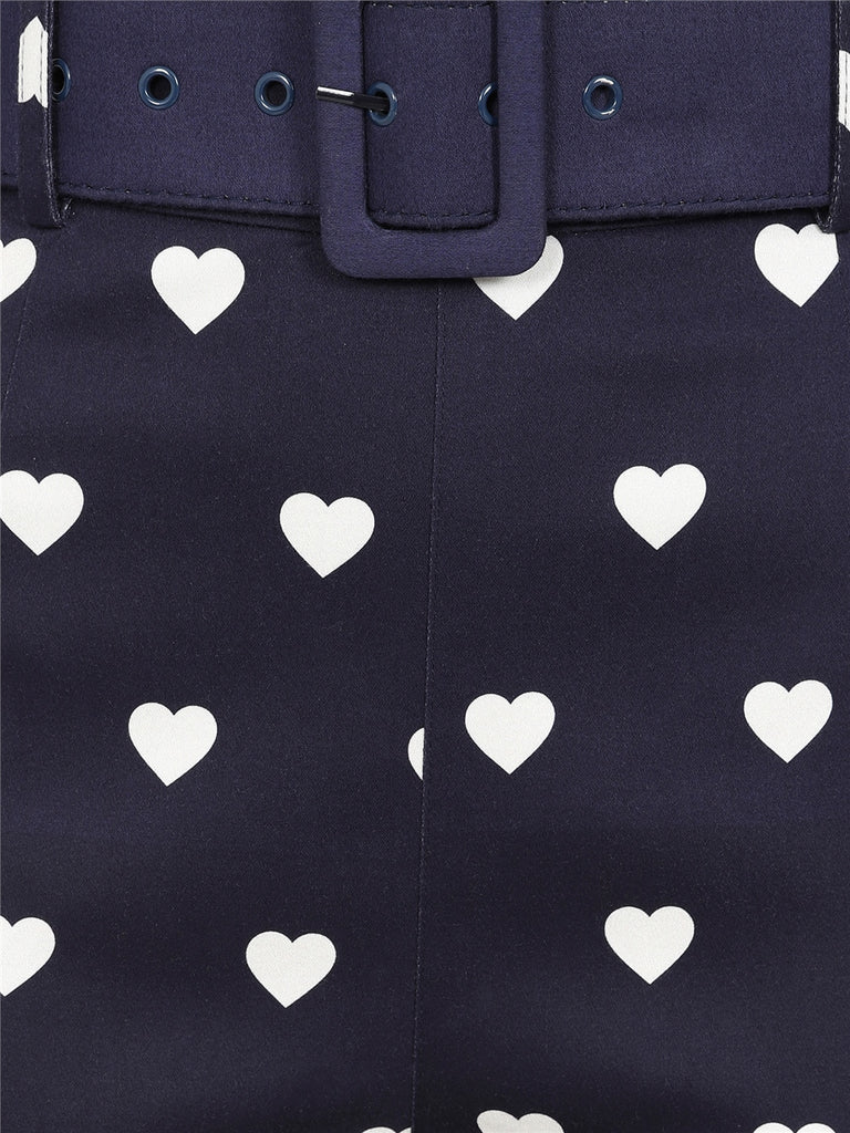 Ahoy Hearts Cigarette Pants