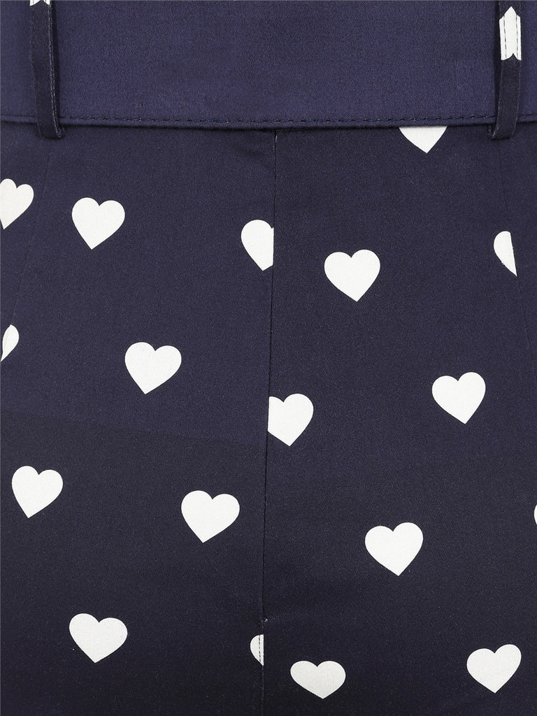 Ahoy Hearts Cigarette Pants