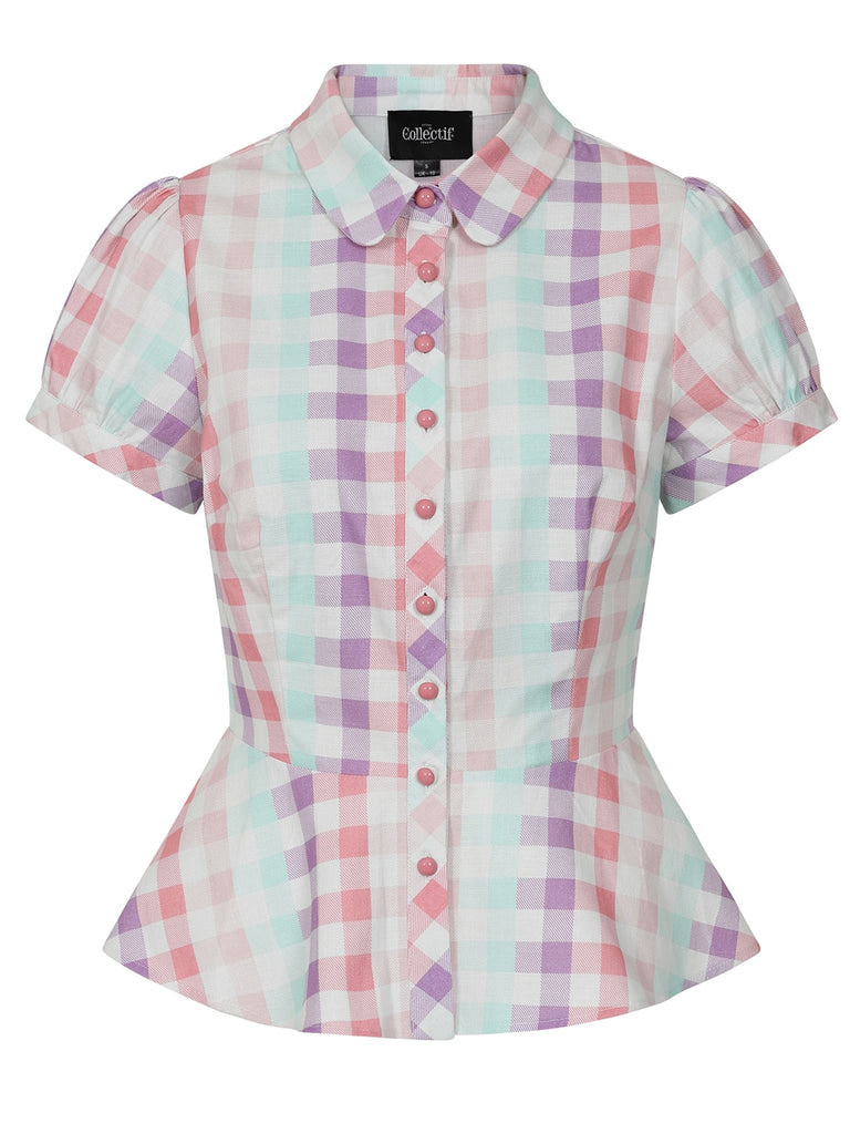 Unicorn Colours Gingham Blouse
