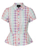 Unicorn Colours Gingham Blouse