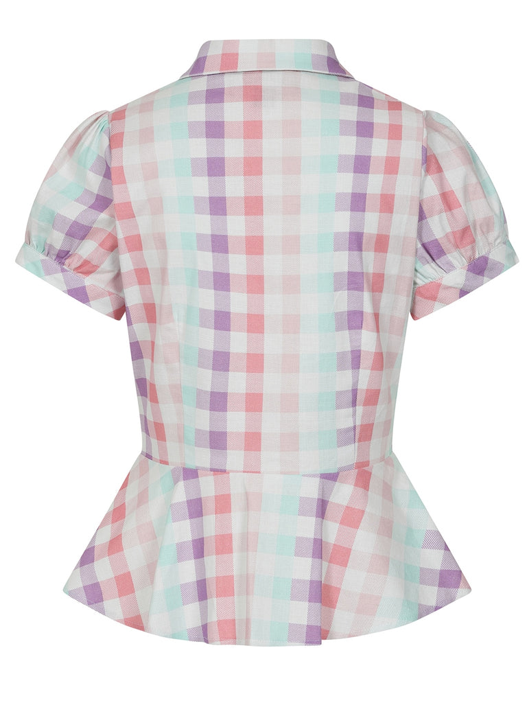 Unicorn Colours Gingham Blouse