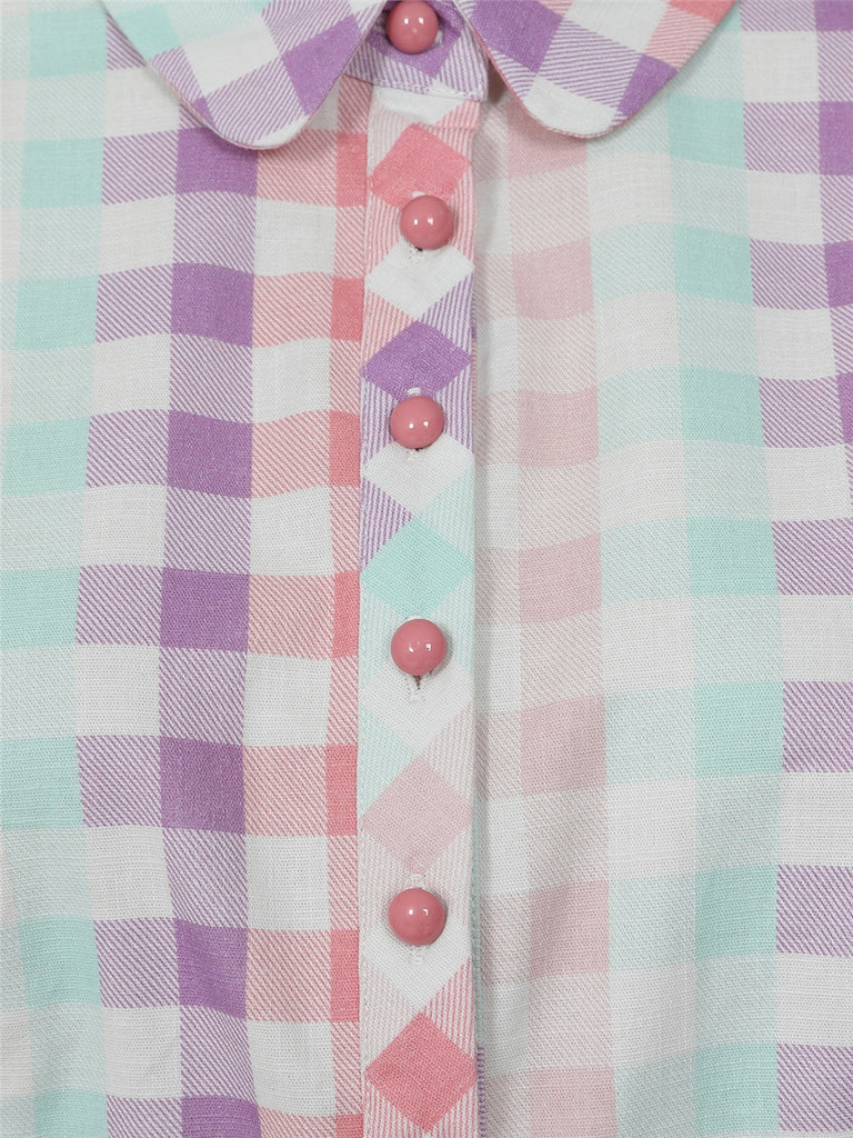 Unicorn Colours Gingham Blouse