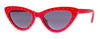 Never Lonely Sunglasses: Red