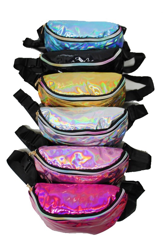 Roller Disco Fanny Pack: Gold