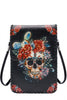 Frida Desert Skull Crossbody Pouch