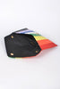 Vegan Leather Rainbow Clutch