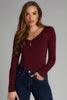 Bamboo Bodysuit: Bordeaux
