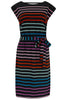 Dark Rainbow Organic Jersey Dress