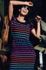 Dark Rainbow Organic Jersey Dress