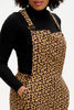 Paulina Animal Print Overalls