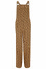 Paulina Animal Print Overalls