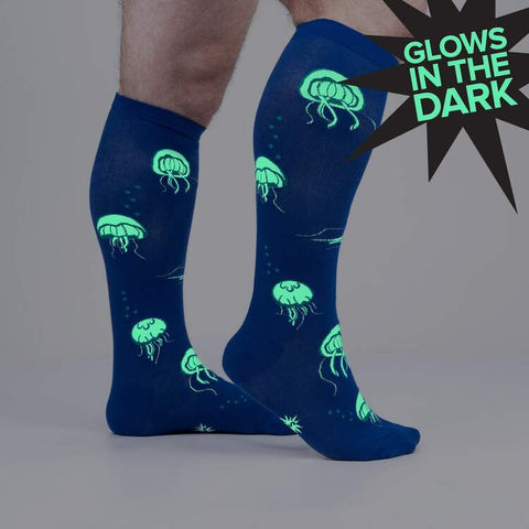 Glow In The Dark Constellation Knee High Socks