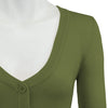Sage Cropped Cardigan