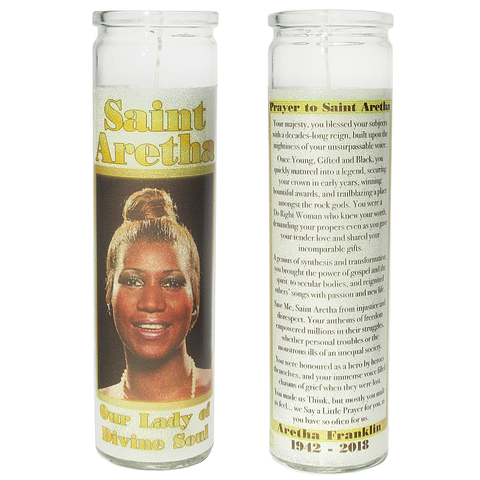 Bettie Page Prayer Candle