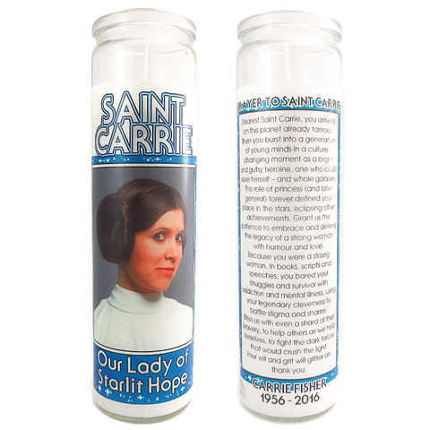 Bettie Page Prayer Candle
