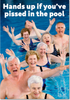 Hand Up In The Pool You Card
