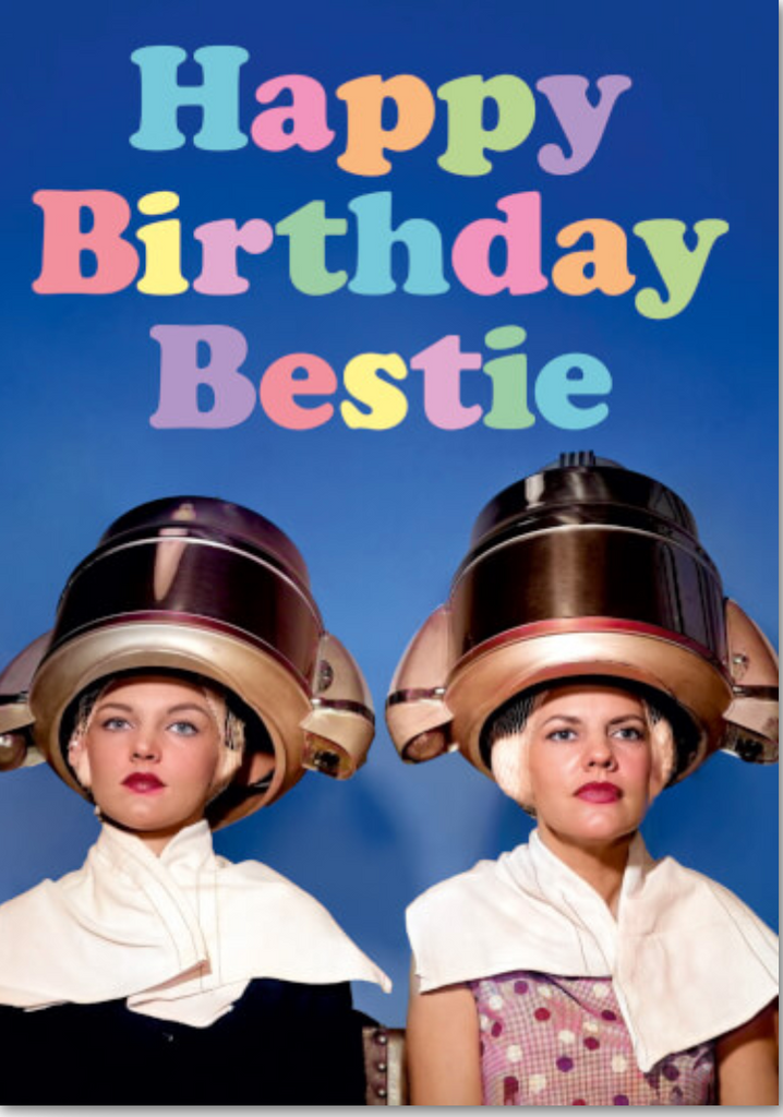 Happy Birthday Bestie Card