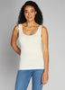 Bamboo Tank Top: Ivory