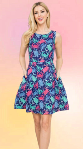 Grand Palm Shirt Dress