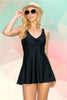 Black Skirted Swimsuit