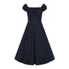 Dolores Black Watch Dress