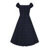 Dolores Black Watch Dress