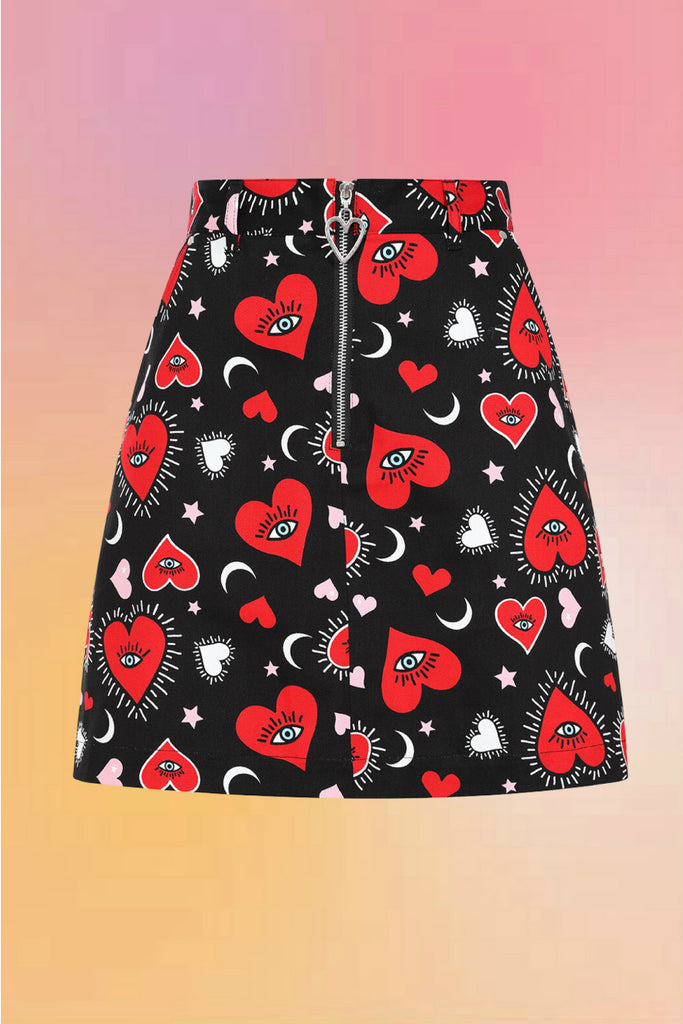Eyes On Love Skirt