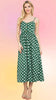 Jungle Green Dots Dress