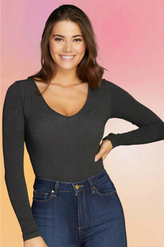 Bamboo Crop Top: Olive Green