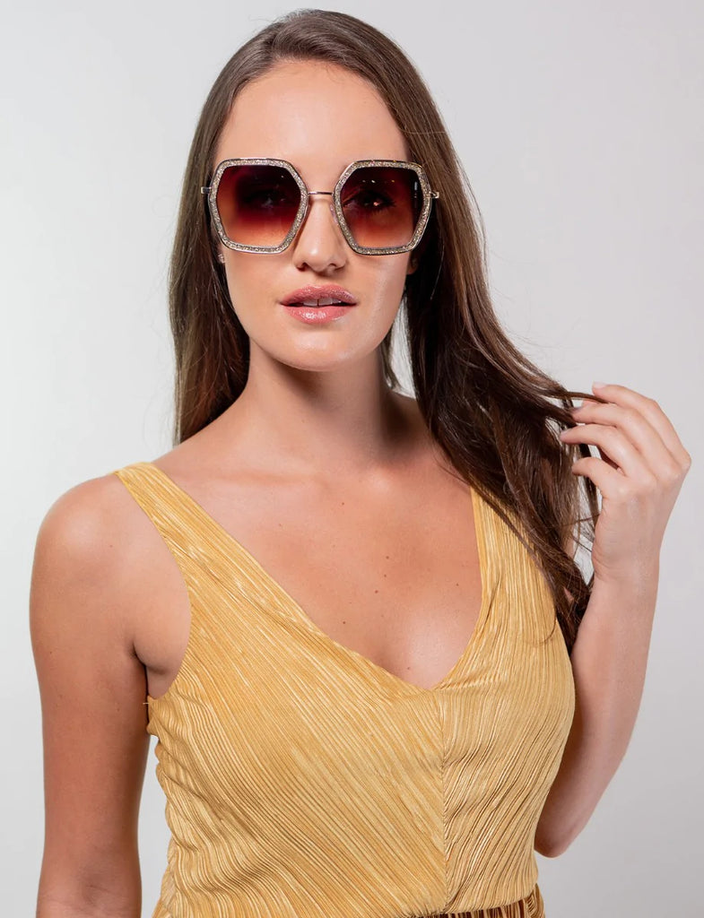 Premium Sunglasses: Pink Dazzle