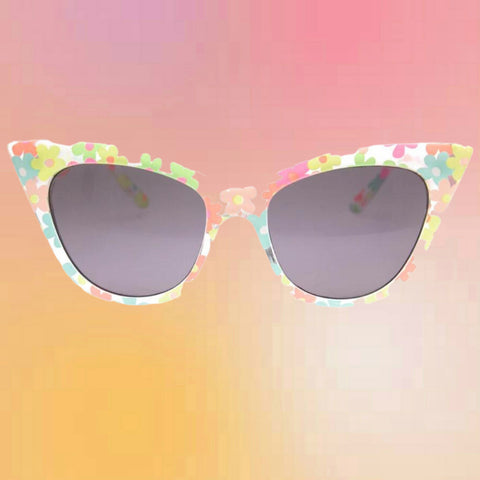 Shim Sham Shake Sunglasses: Pink Glitter