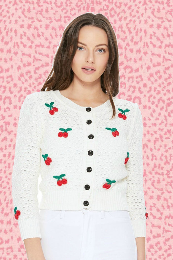 Ivy Green Leaf Cardigan – Doll Factory by Damzels