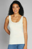 Bamboo Tank Top: Ivory