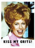 Kiss My Grits Coaster