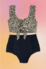 Lulu Leopard Retro Bikini