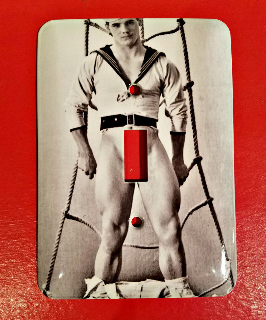 Sexy Sailor Light Switch Plate