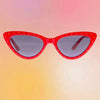 Never Lonely Sunglasses: Red