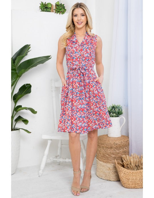 Cherry Valley Cotton Dress