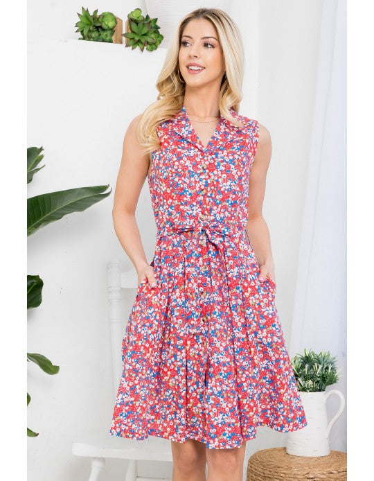 Cherry Valley Cotton Dress