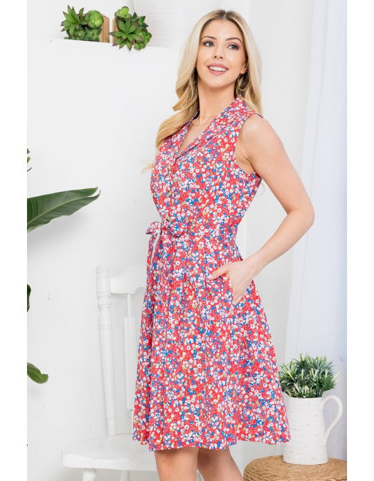 Cherry Valley Cotton Dress