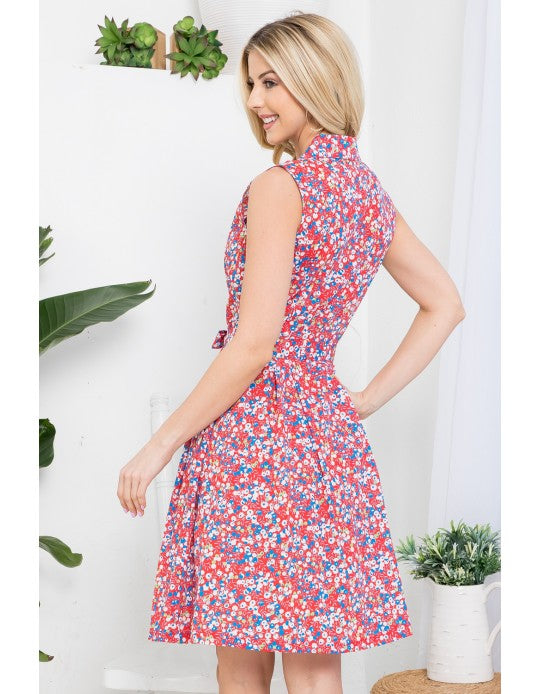 Cherry Valley Cotton Dress