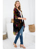 Magenta Magic Velvet Kimono