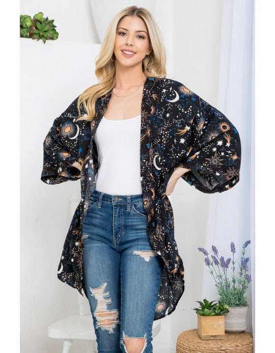 Gorgeous Galaxy Kimono